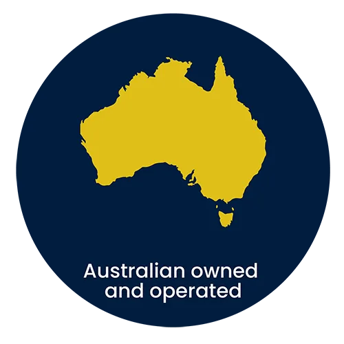 icon-aus-owned Australian owned and operated